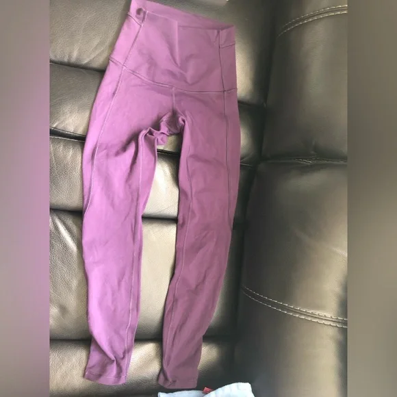 Lululemon Pure Practice Pant Deep Zinfandel Size 2! EUC - Picture 3 of 9